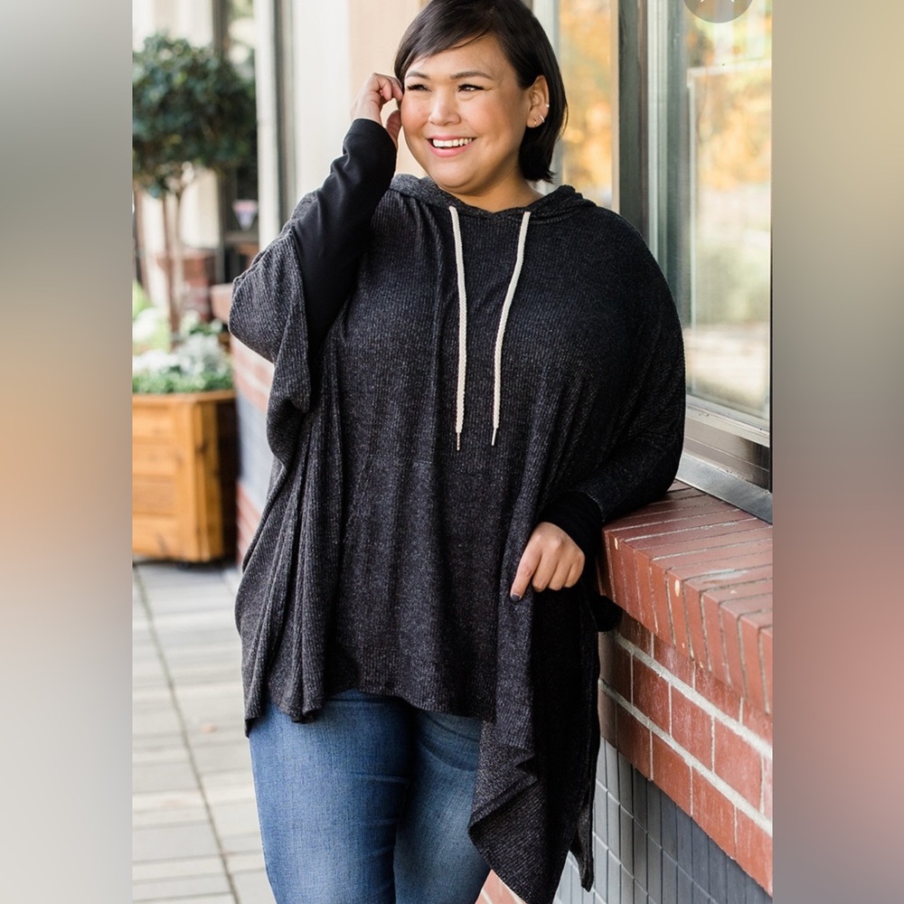 Pull over shawl